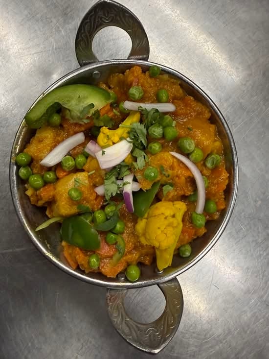 Mixed Vegetable Curry.
