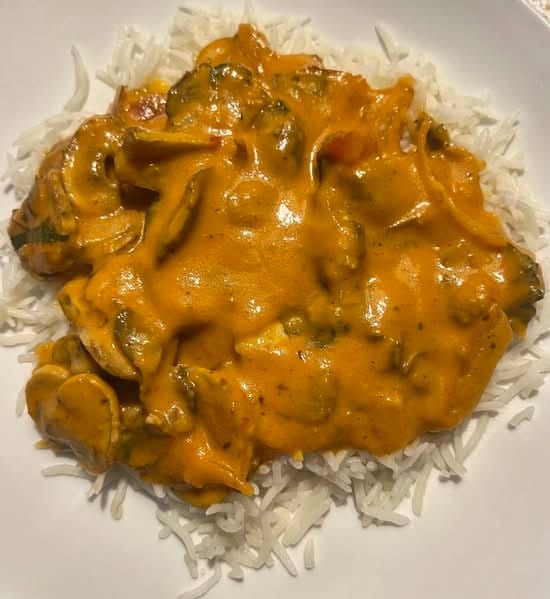 Mushroom Masala.